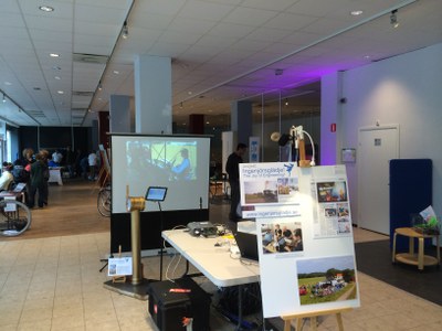 Ingenjörsglädje ställde ut på HX Makerweekeend 2014